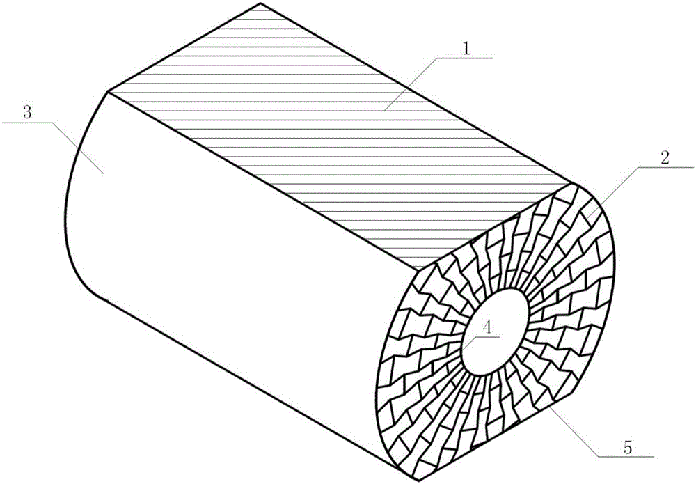 Composite negative-poisson-ratio honeycomb vibration isolation and impact resistance device