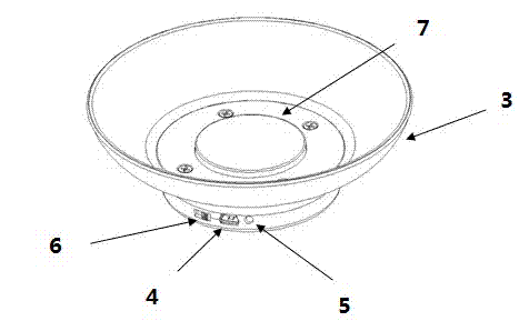 Heat insulation bowl with electric heating tray