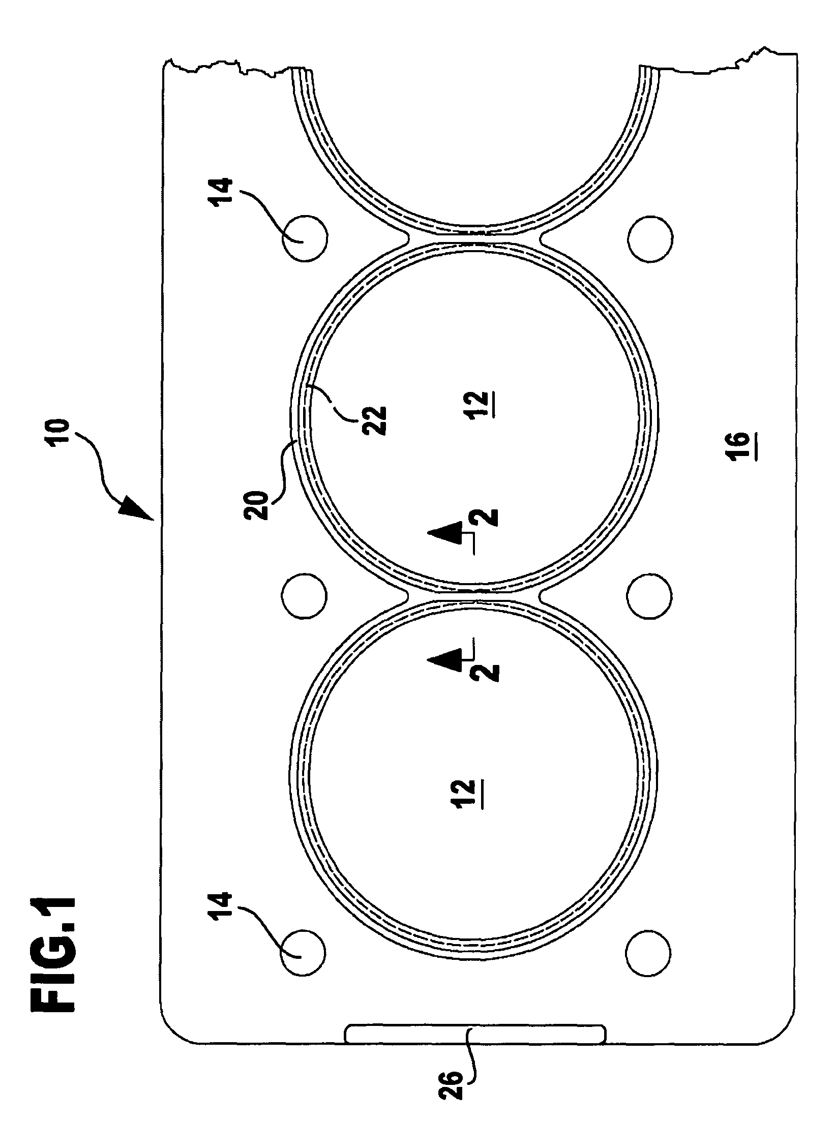 Method of manufacturing a flat gasket