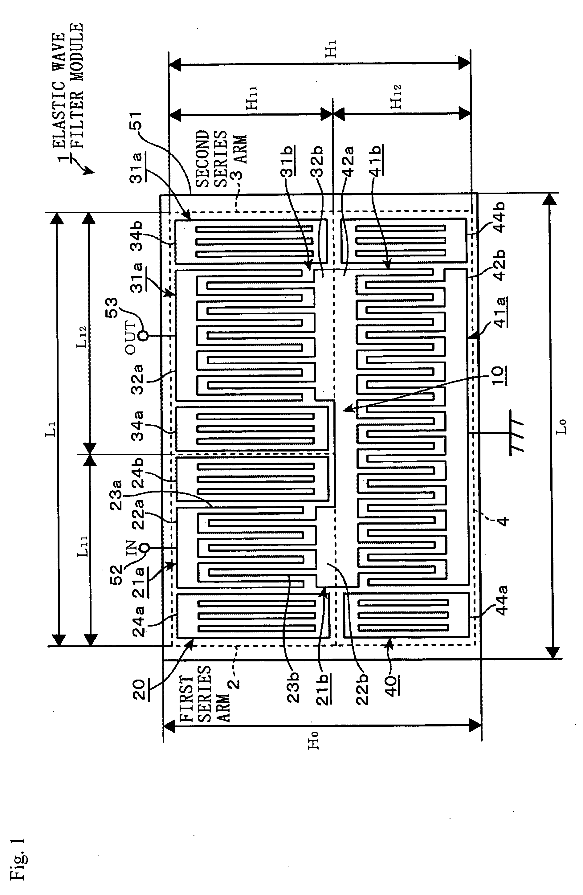 Elastic wave filter