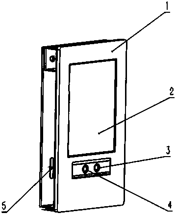 Dual-camera face living-body detection method based on thermal-imaging effect