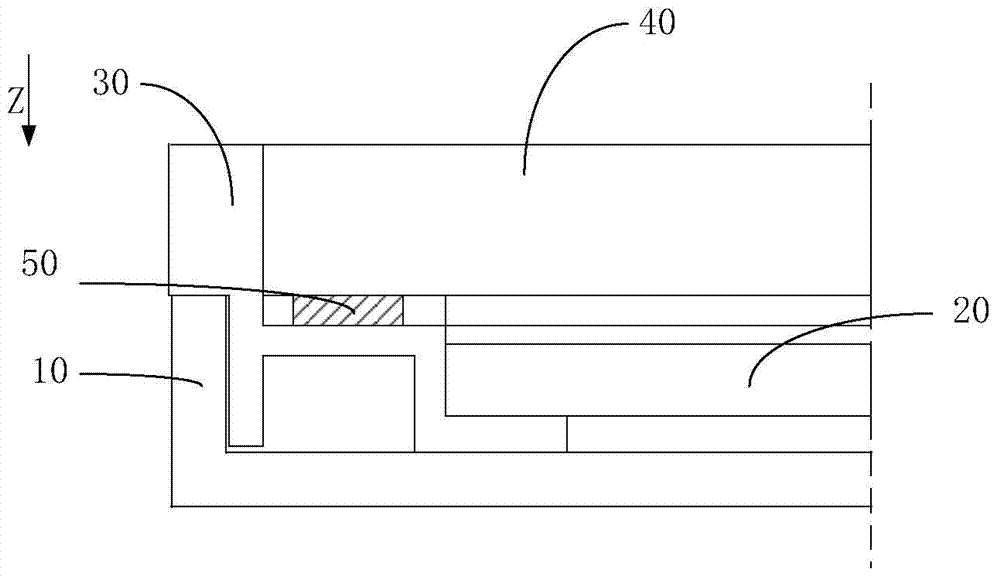 Display device without frame