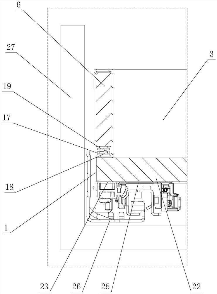 Optimized furniture drawer illumination structure