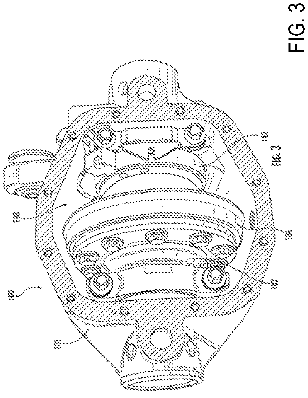 Eddy current sensor assembly