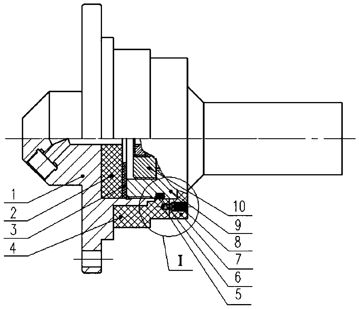 Basket type igniter of rotary solid rocket engine