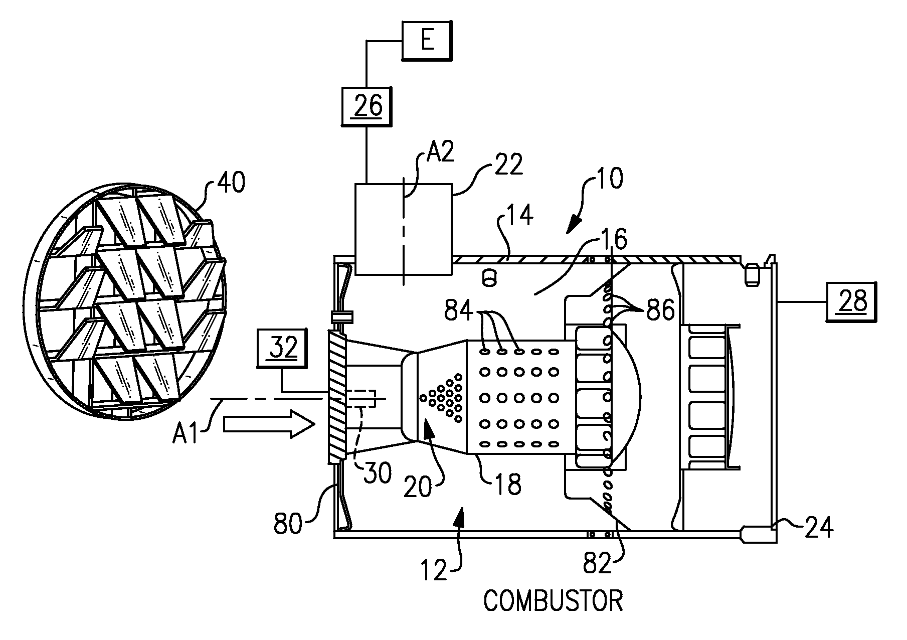 Airless thermal regenerator or enhancer with mixer