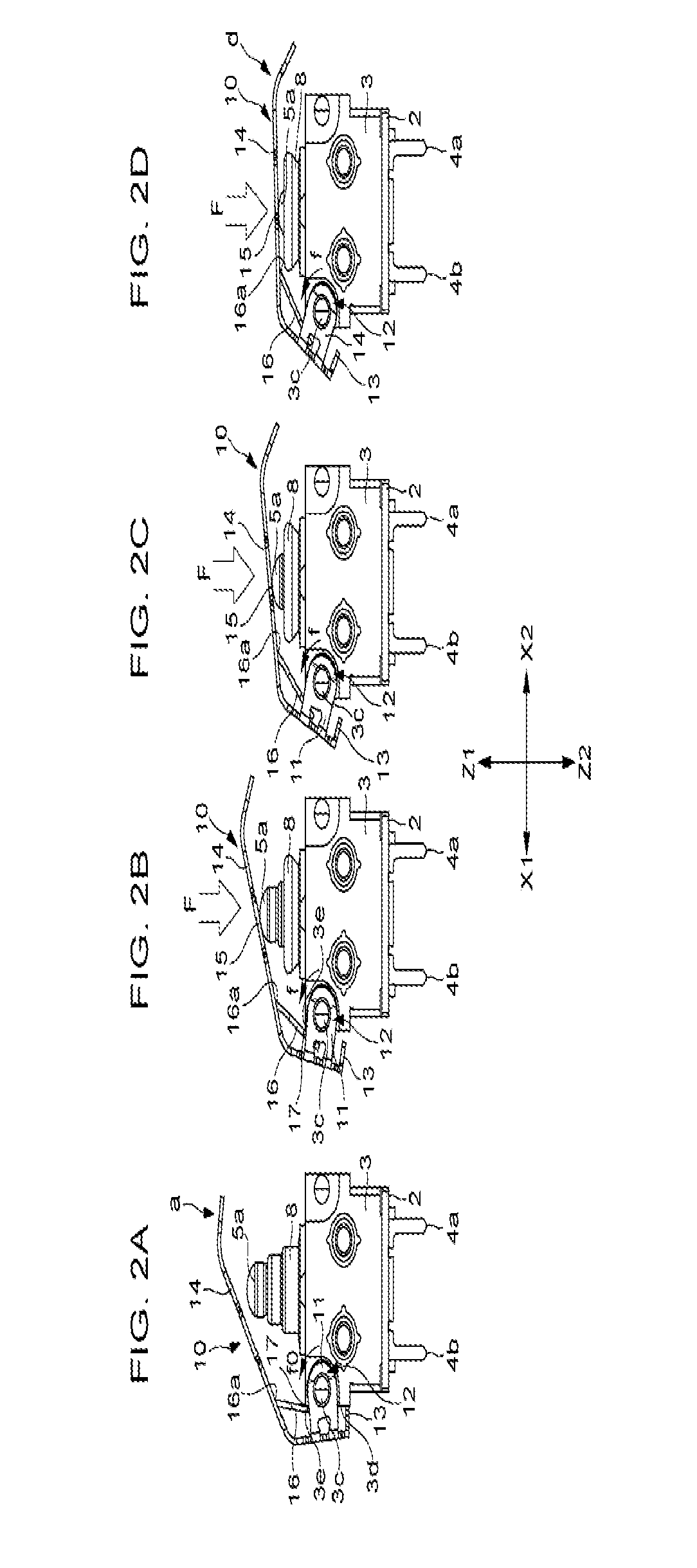 Pressing input device