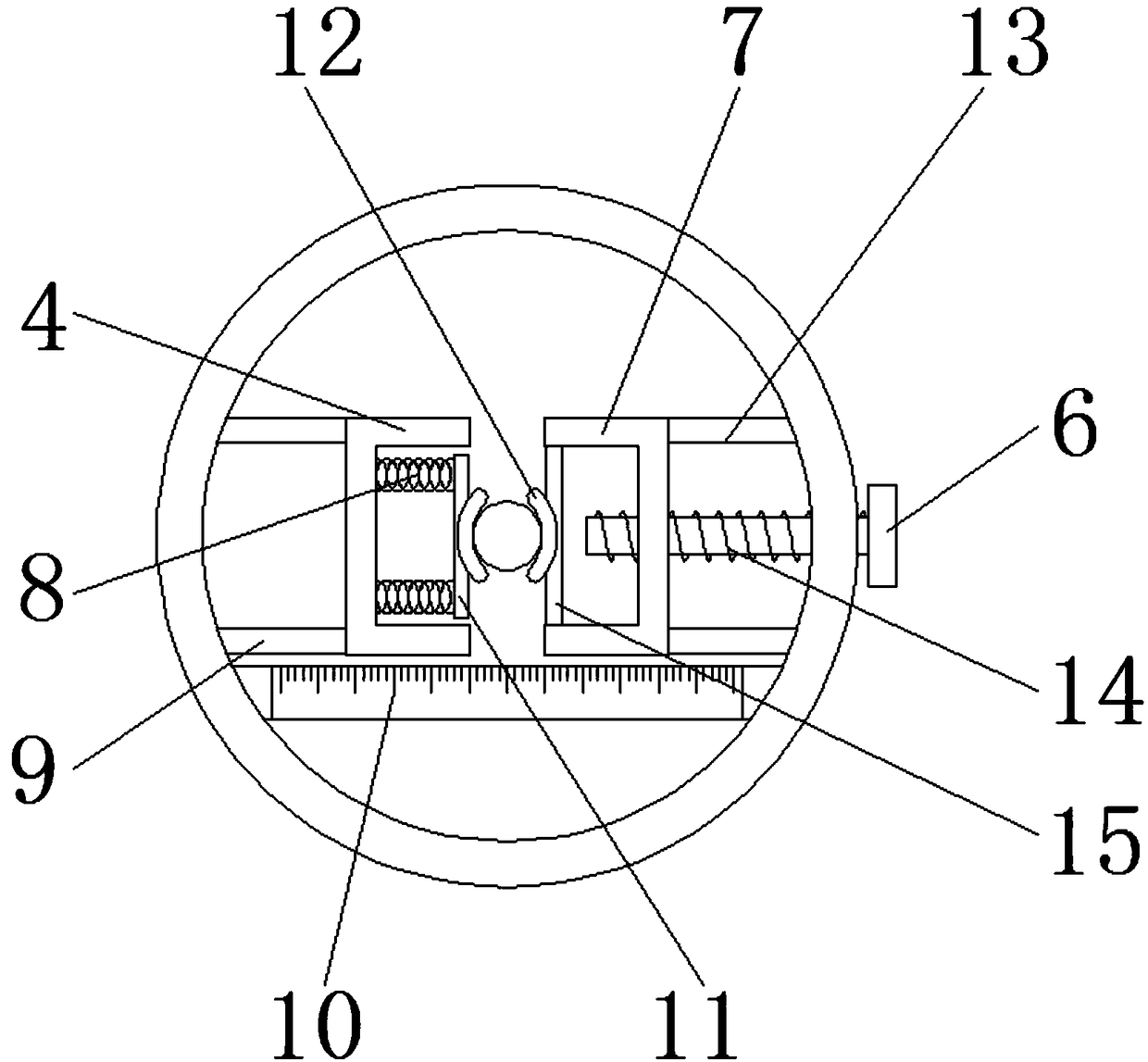 Adjustable planting device for soilless culture