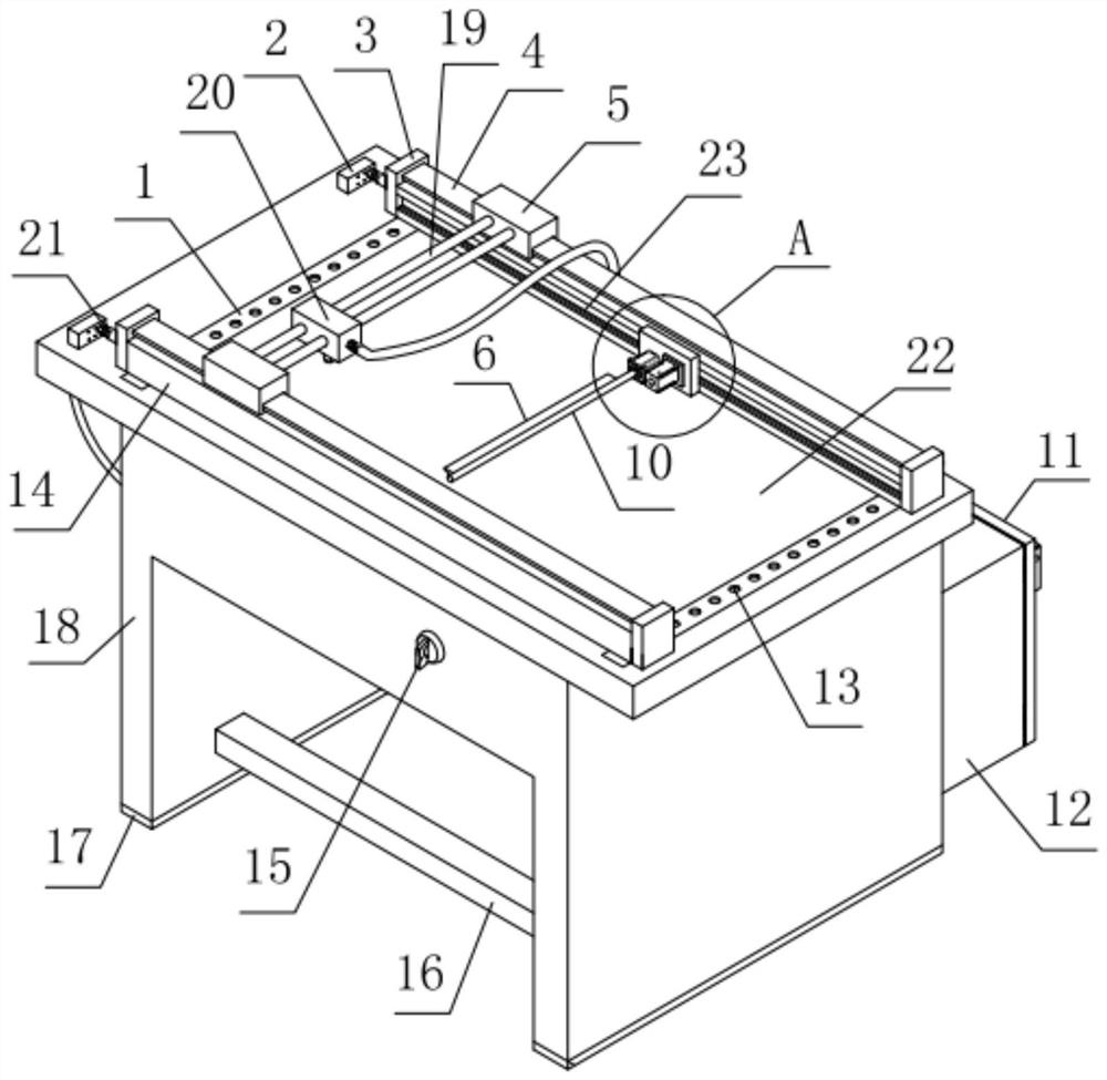 A cutting and cutting device for fiber material processing