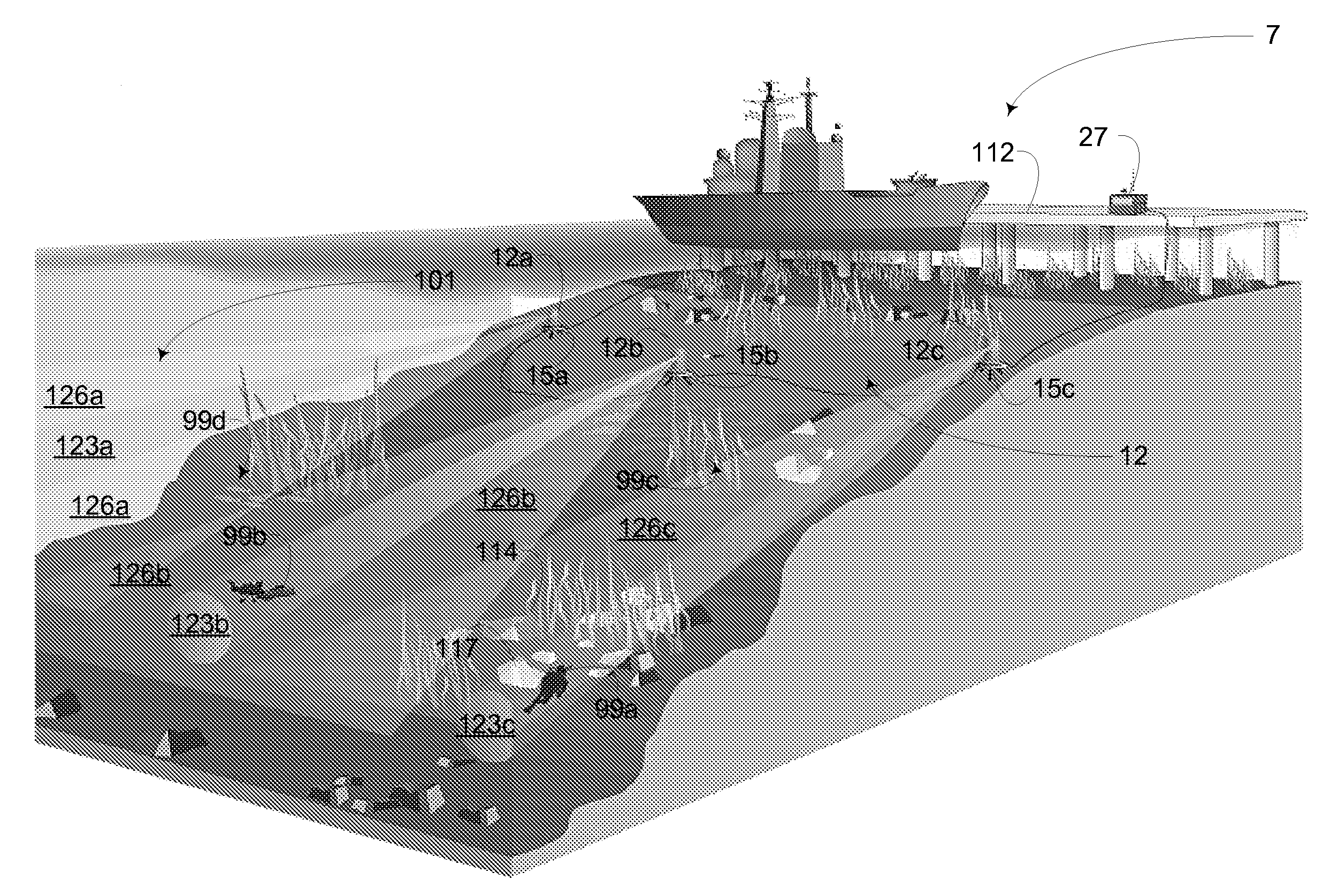 Networked sonar observation of selected seabed environments