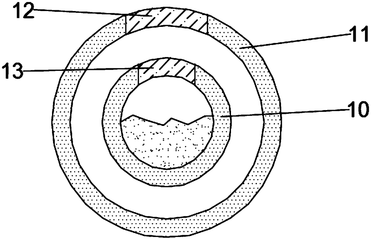 Smell volatilization type trapping equipment for insects in farmland