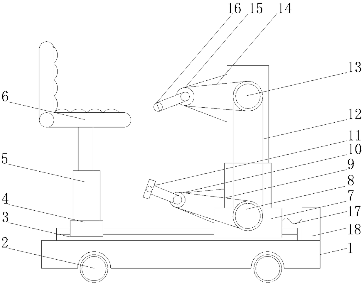 Novel hand-and-foot household manual generator