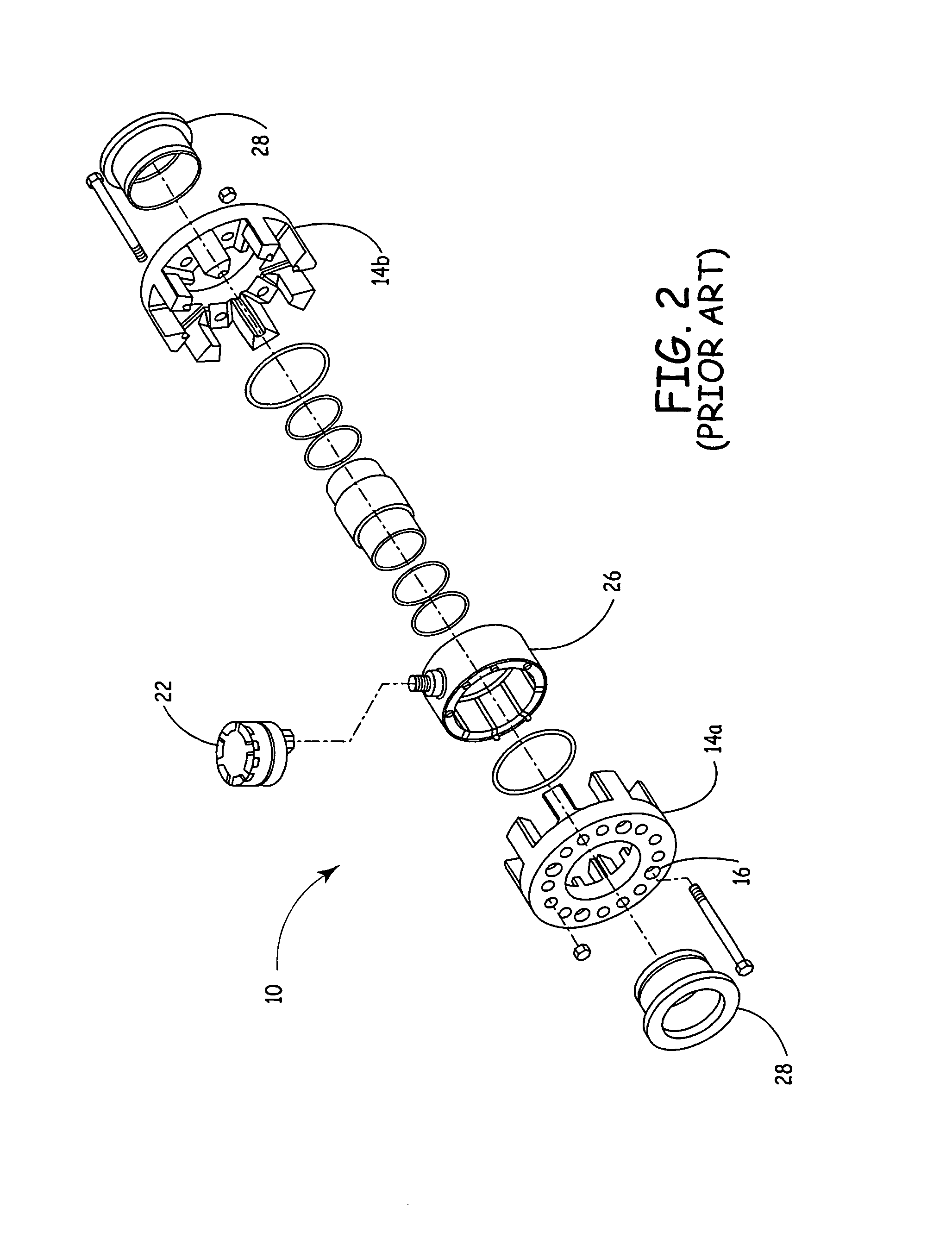 Flow-through conductivity sensor