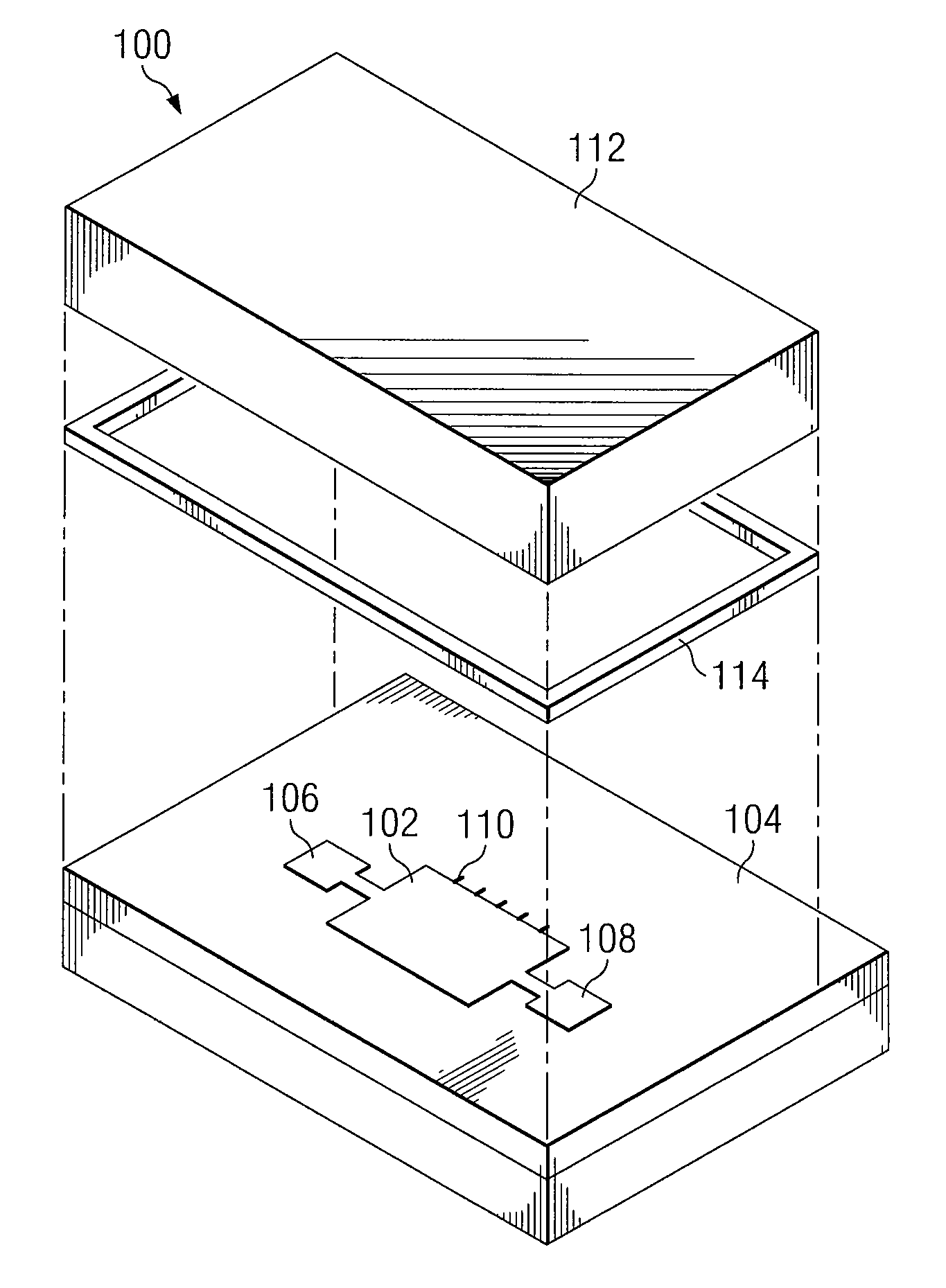 Hermetic packaging of integrated circuit components