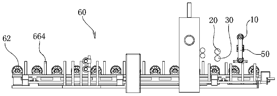 Coating film production line