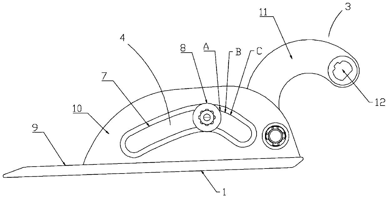 Wind guide mechanism and air-conditioner