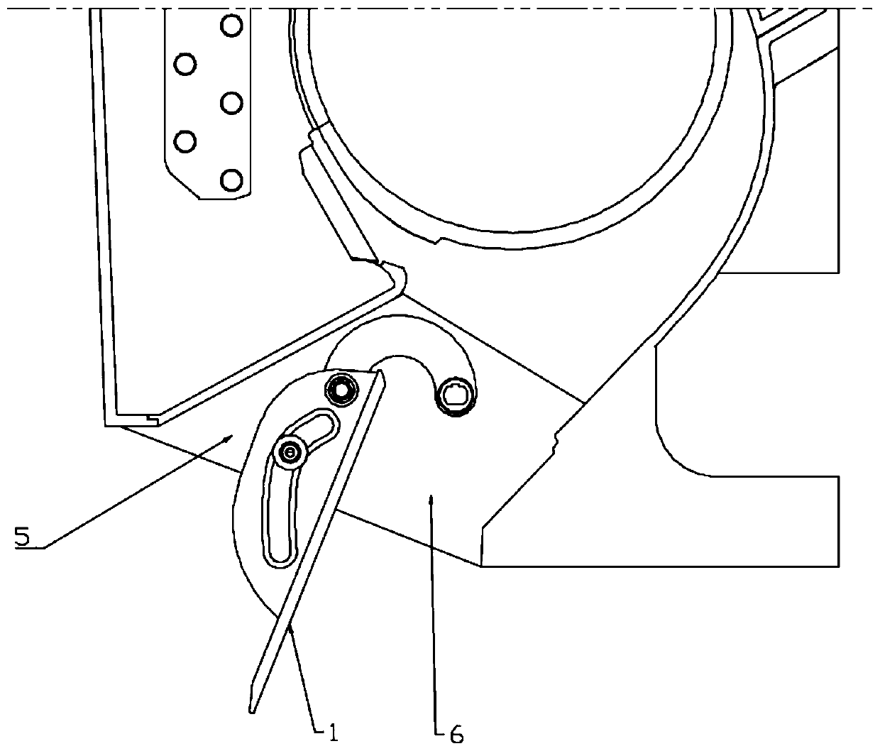 Wind guide mechanism and air-conditioner