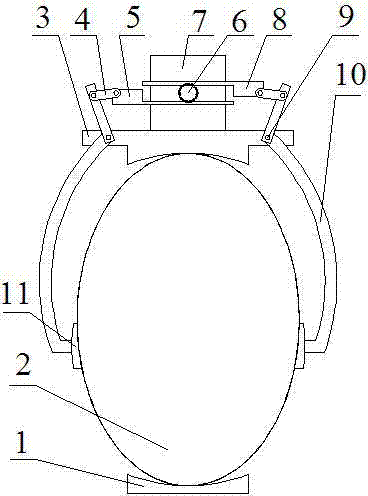 Electric extrusion device of breathing bag