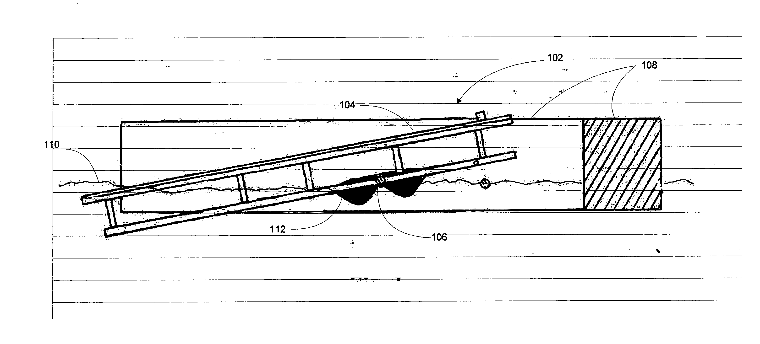 Floating drive on boat docking apparatus