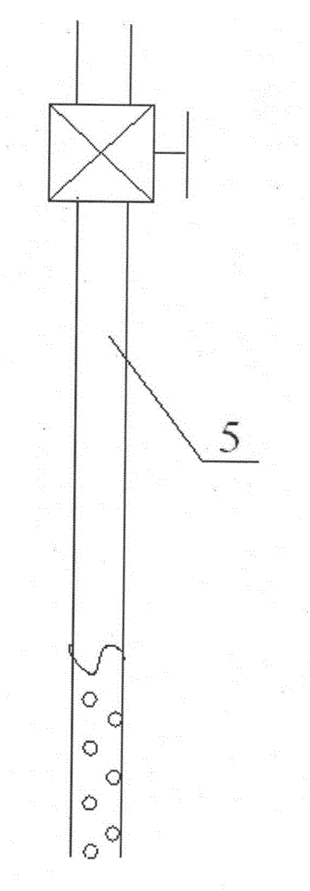 Vertical flow artificial wetland aerobic denitrification system for intermittent operation