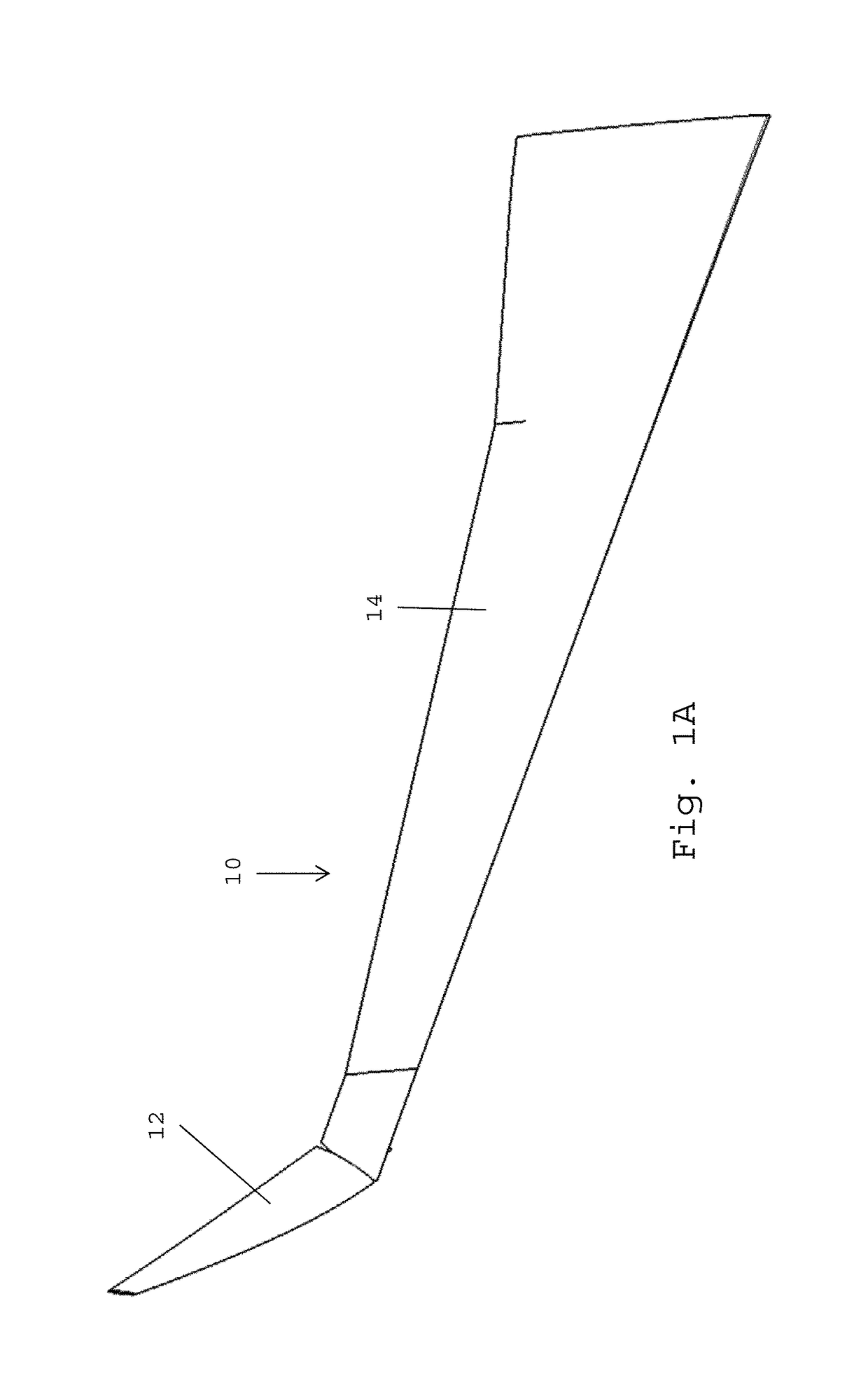 Folding wing tip and rotating locking member