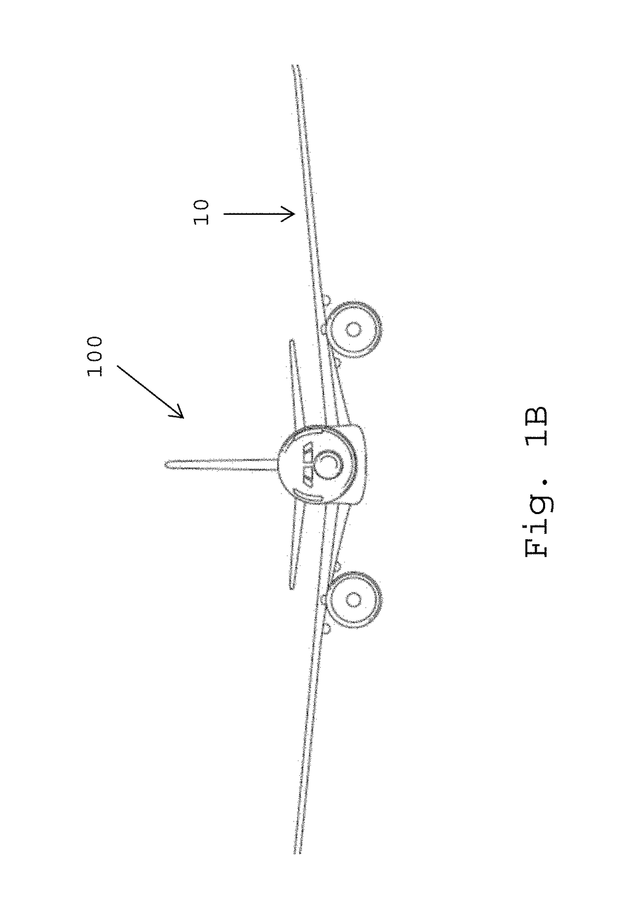 Folding wing tip and rotating locking member