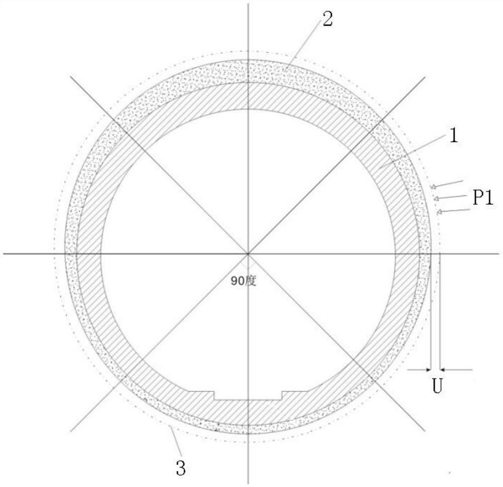 A double shield tbm pipe back support method for rockburst