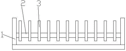 Novel automobile part storage frame