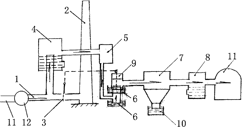 Gas energy-saving recovery device