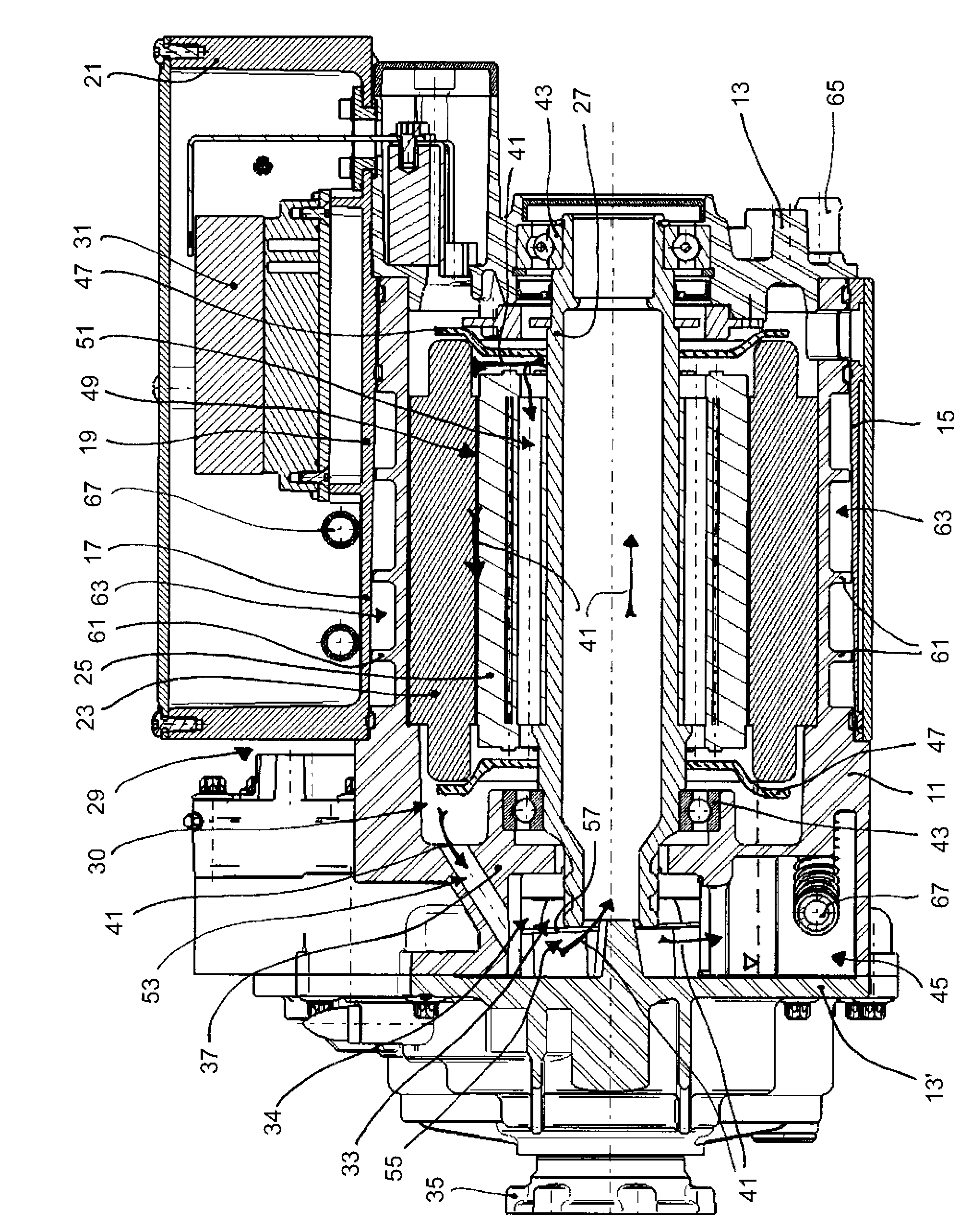 Electric drive unit