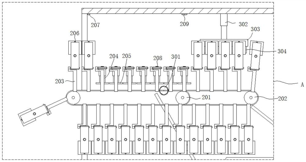 Agricultural straw treatment device