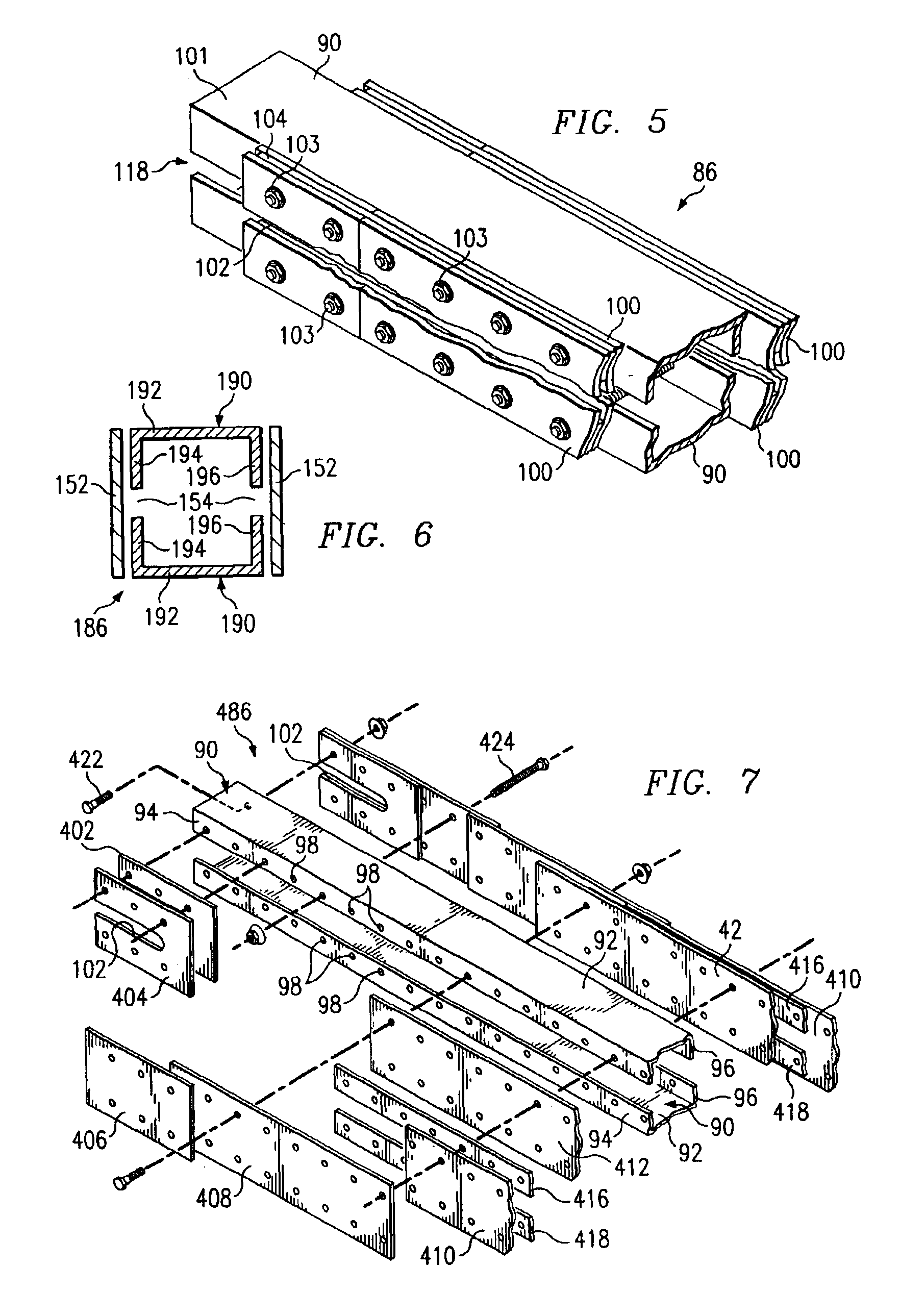 Flared energy absorbing system and method