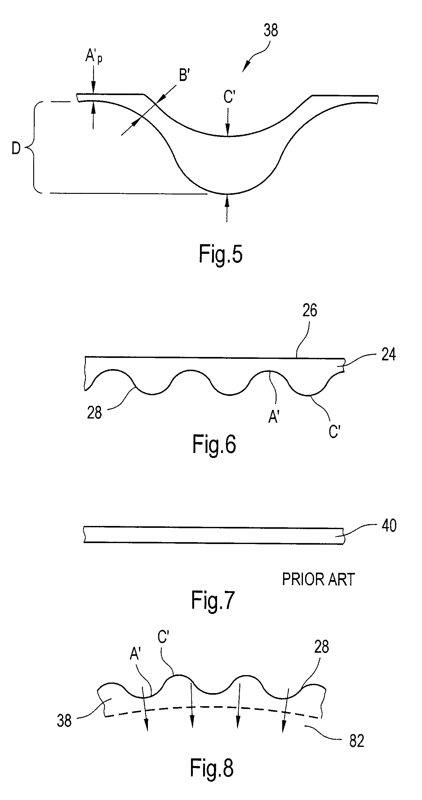 Structured forming fabric