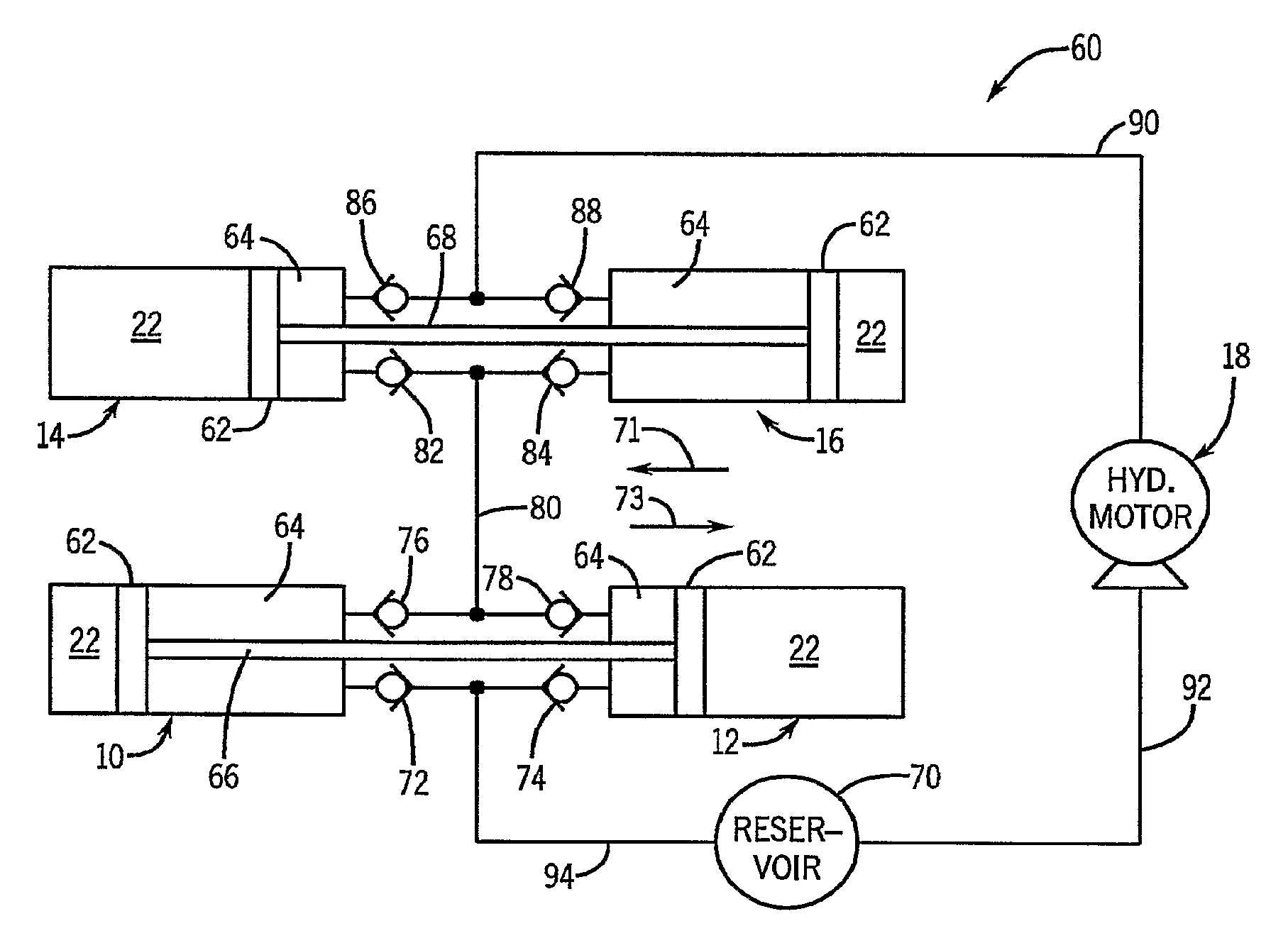 Hydraulic engine