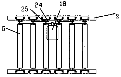 Chain wheel conveyor