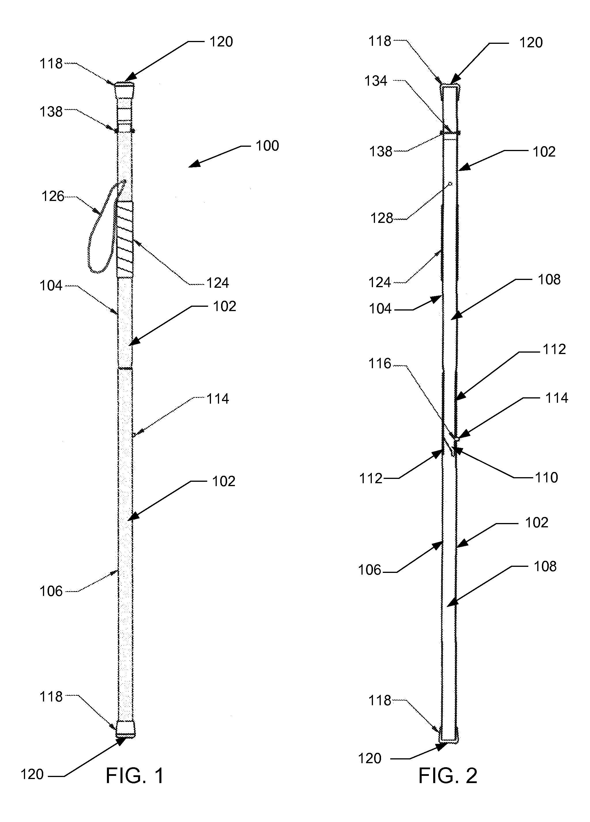 Hiking and survival staff