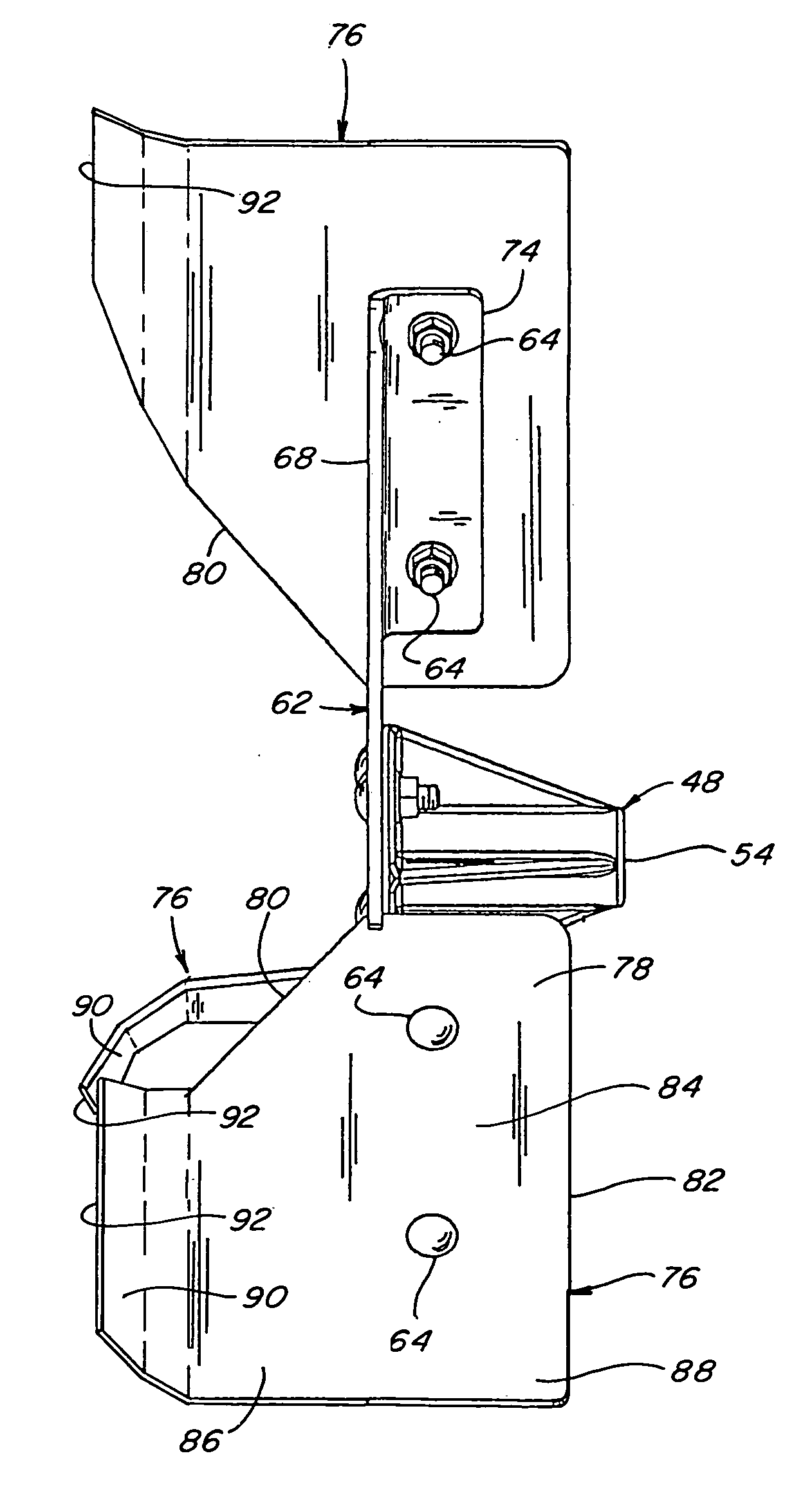 Rotary accelerating apparatus for a vertical straw and chaff spreader of an agricultural combine