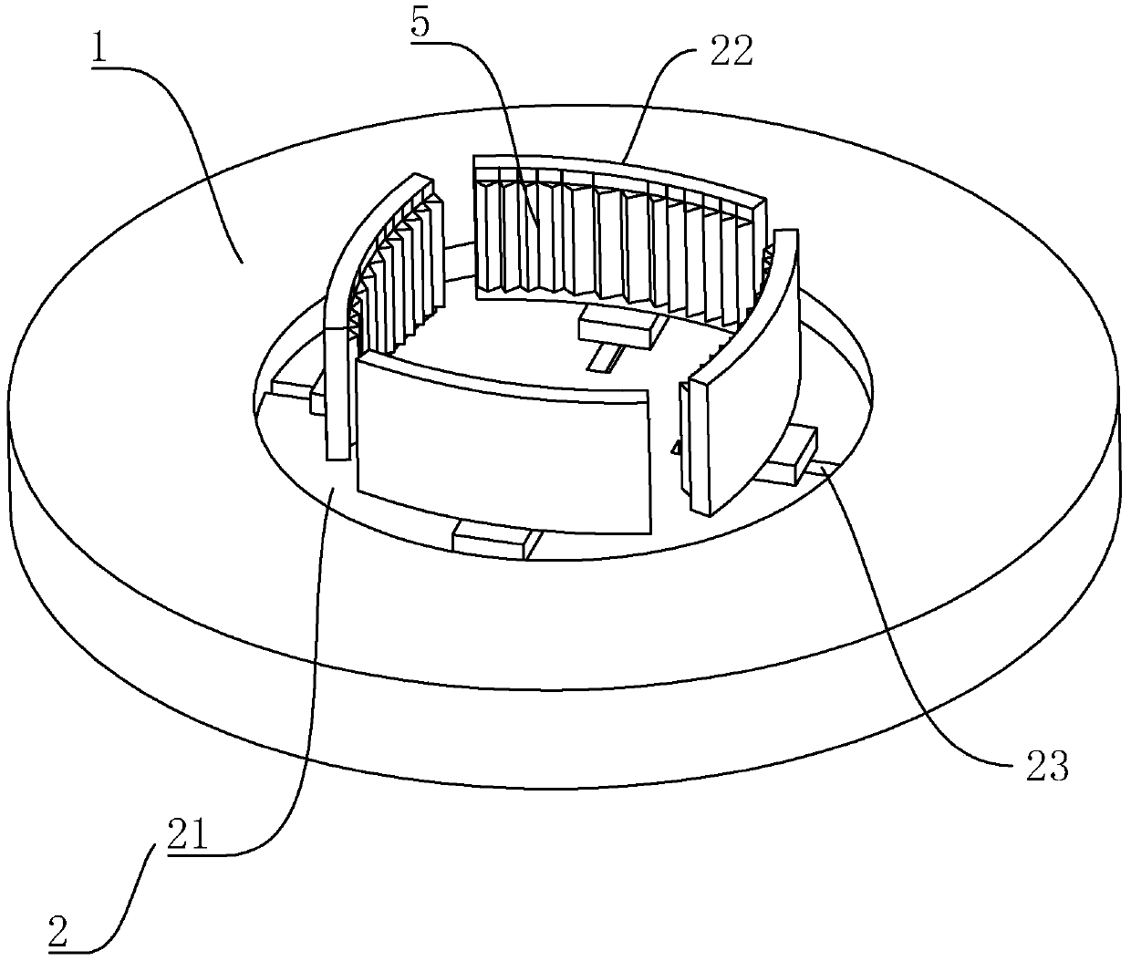 Mold mounting equipment