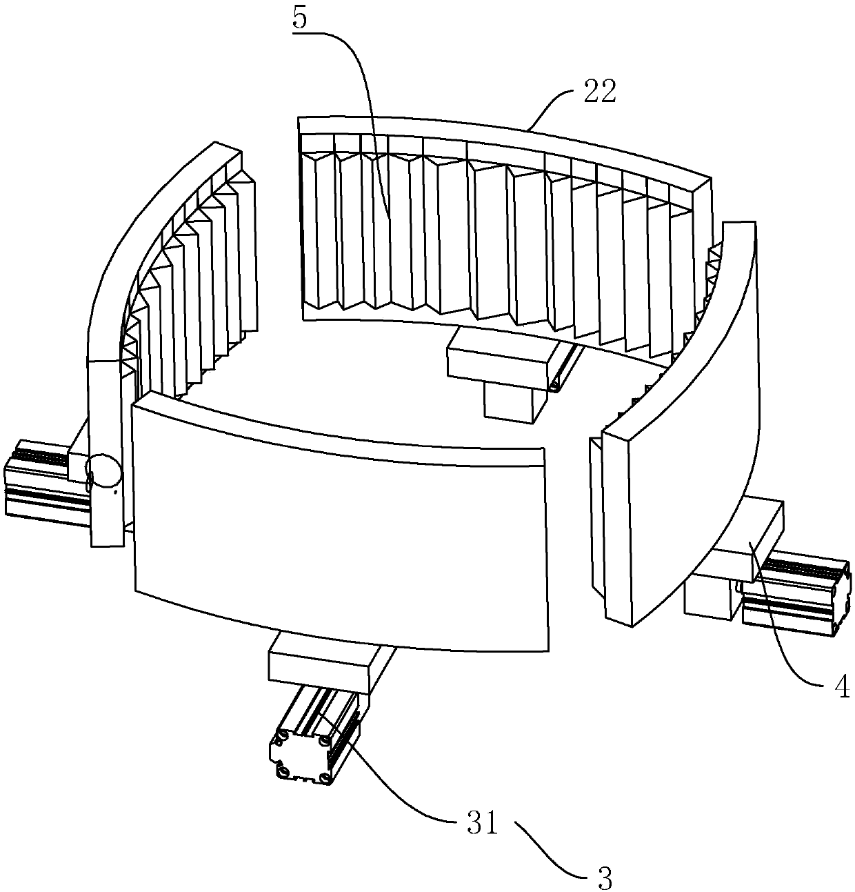 Mold mounting equipment