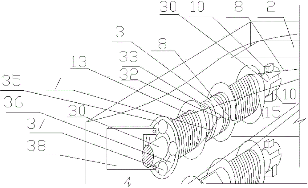 Multifunctional rope unwinding device