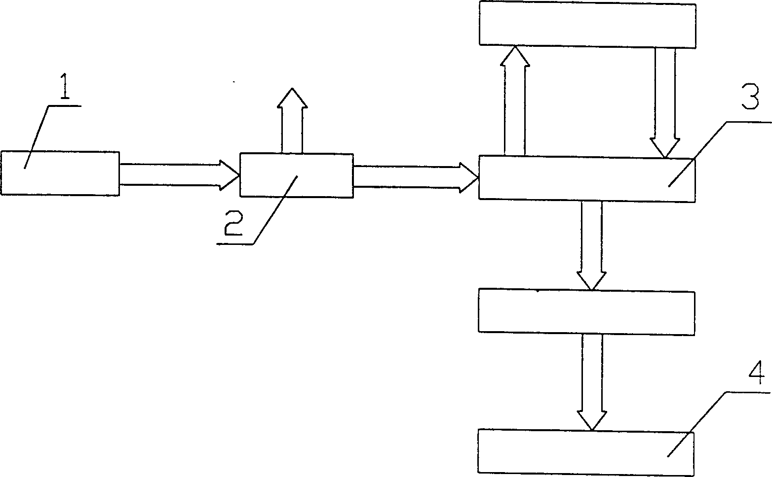 Method and installation for two-step type prodn. of melamine