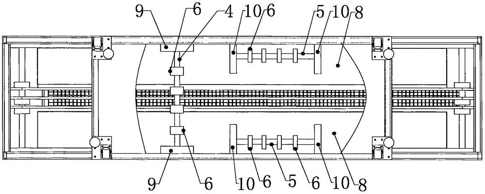 Sand blasting machine and method for removing plastic-product rough edge and gas marks through sand blasting machine