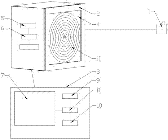 Shooting track representation system and method