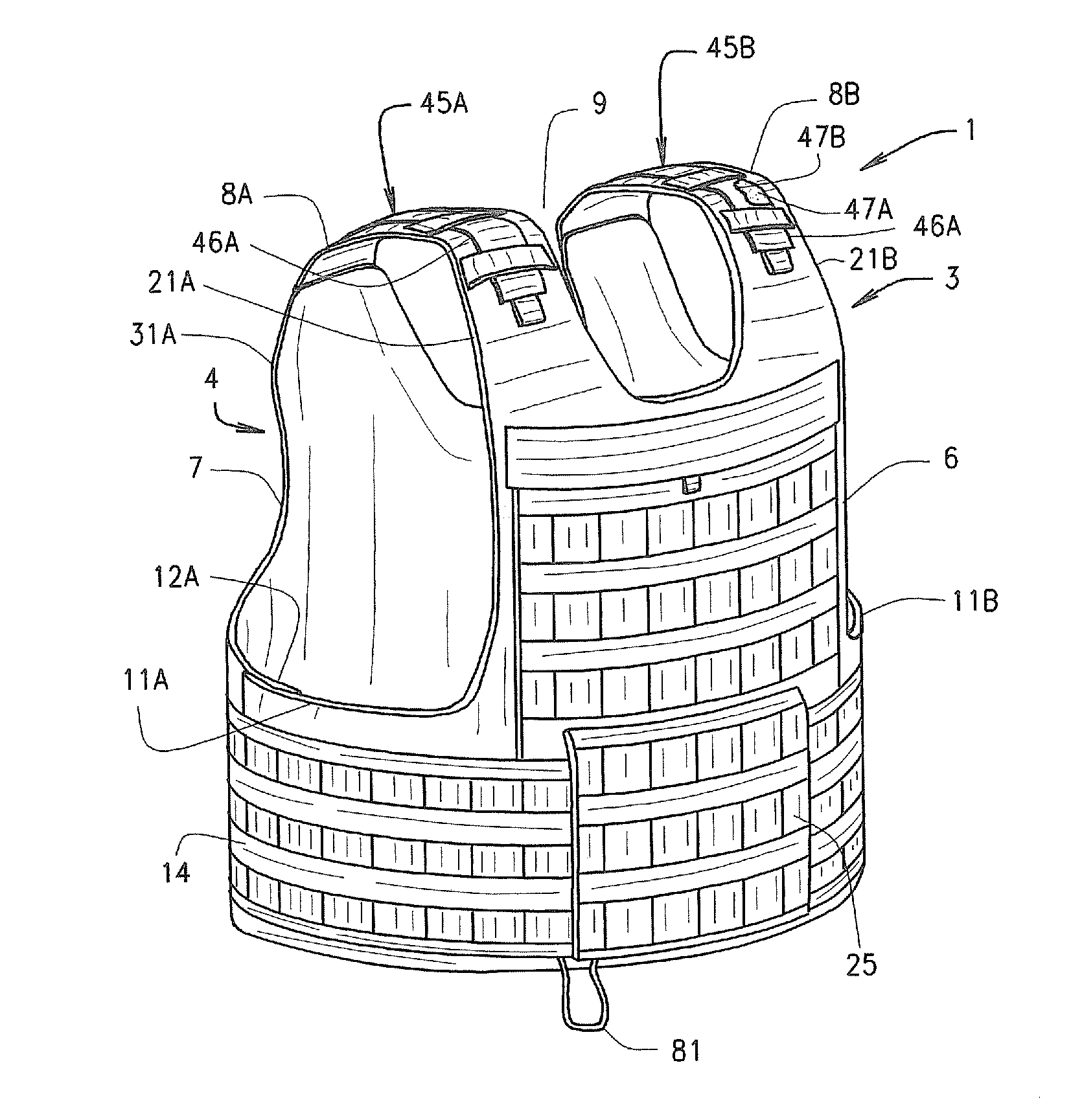 Quick release garment