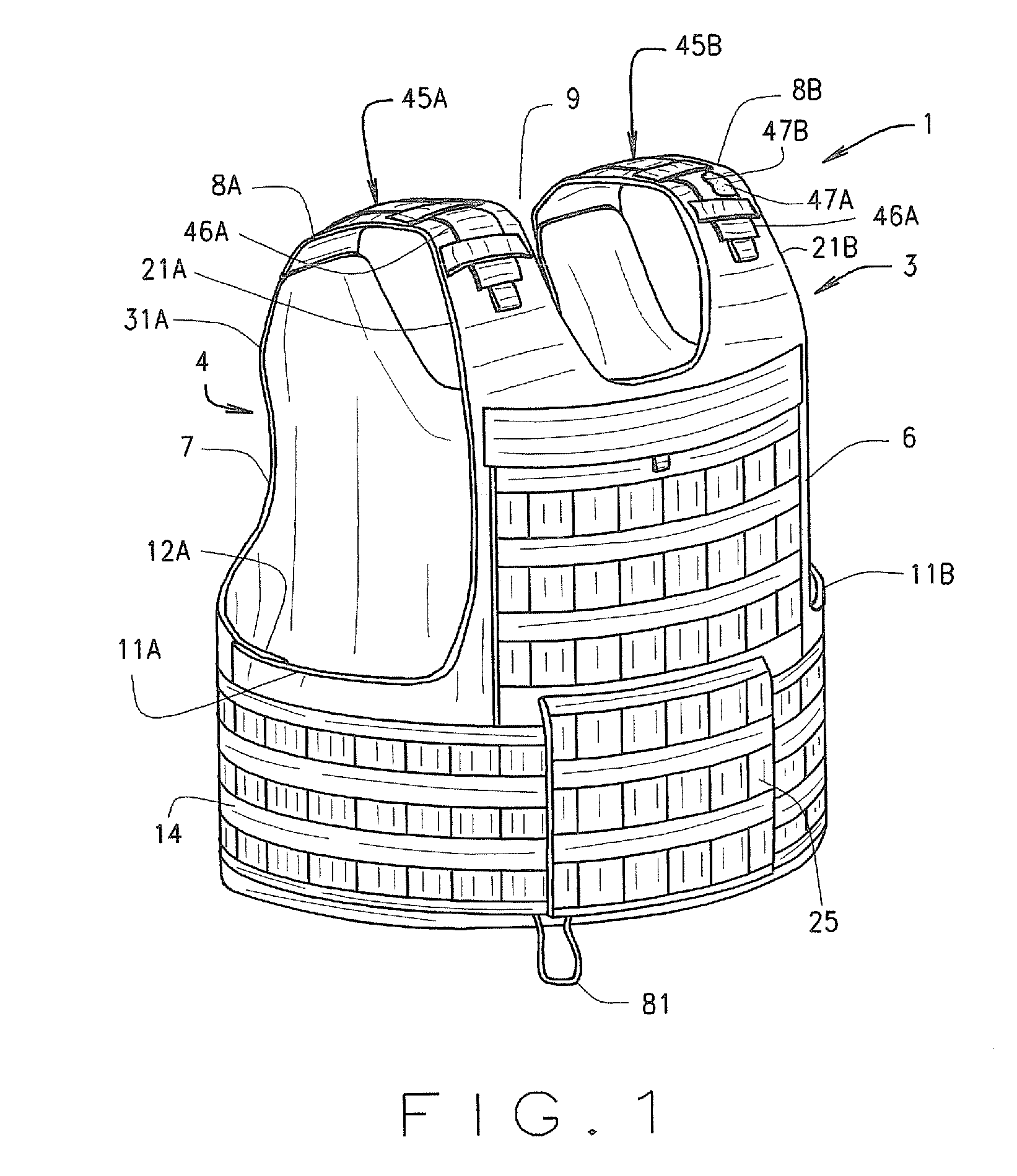 Quick release garment