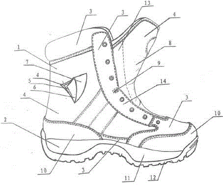 special police training boots