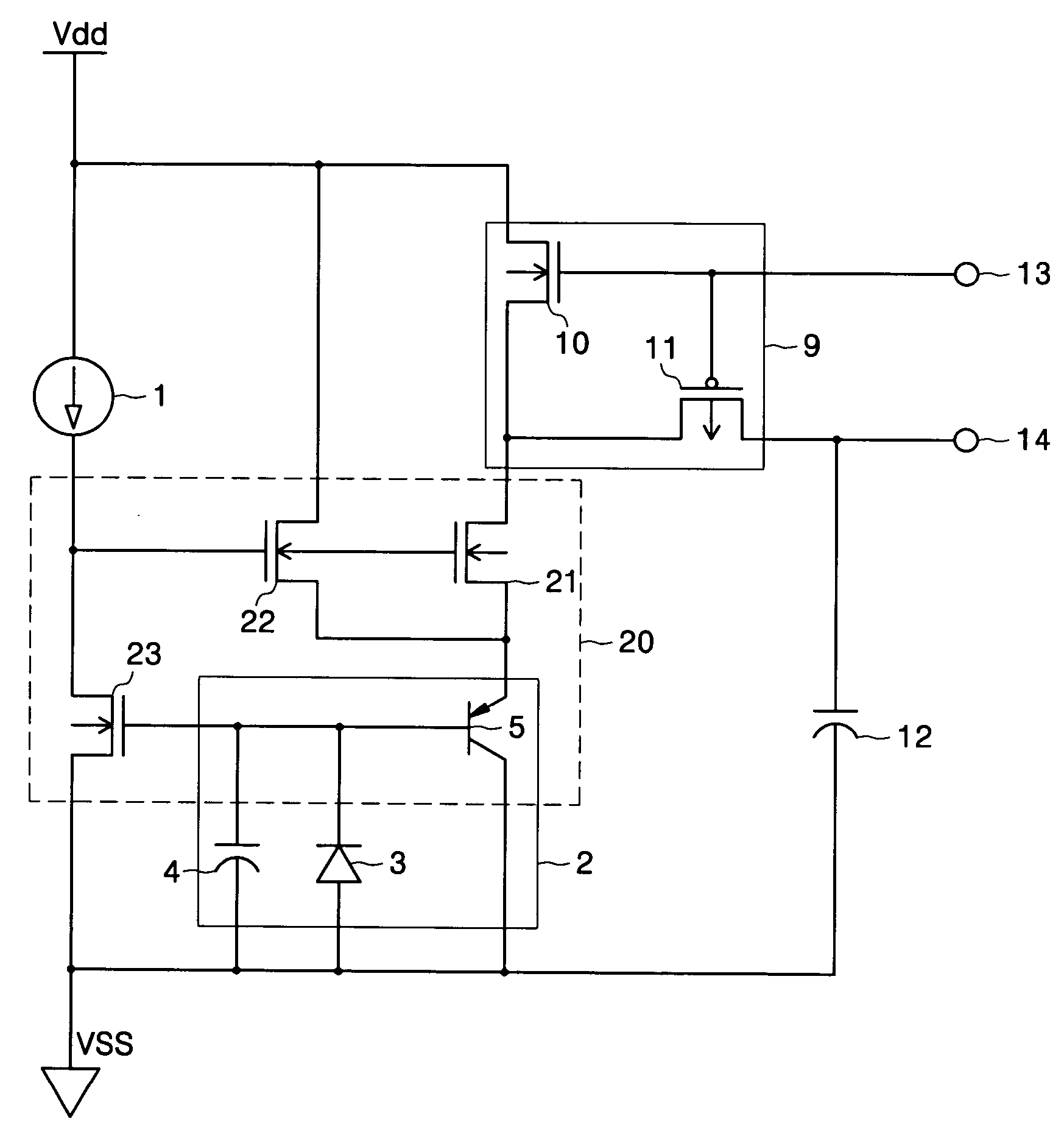 Optical sensor circuit