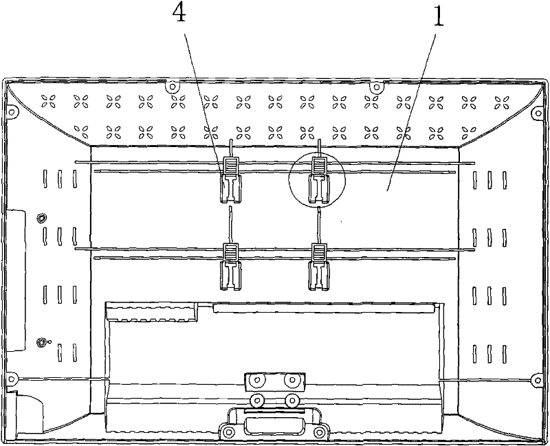 Wall hanging device for flat panel televisions