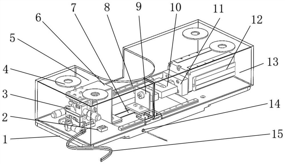 In-situ mechanical property testing platform based on optical microscope