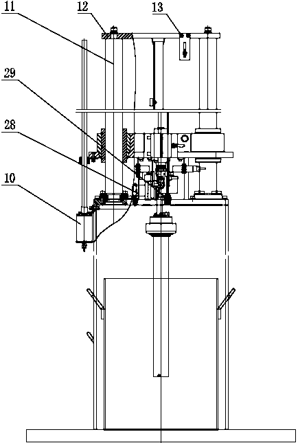 Sampling test platform of full ocean depth airtight sampler